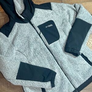 Columbia Kids' Black and White Puffer Jacket